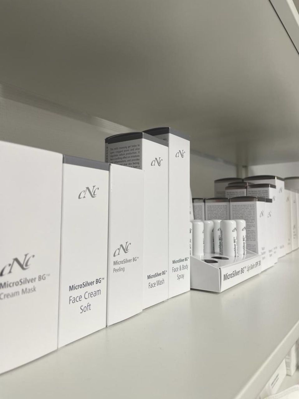 Produkte im Kosmetikstudio von Gerda Ender