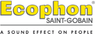 Ein Logo für Ecophon Saint Gobain, eine Klangwirkung auf Menschen