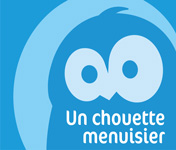 Un Chouette Menuisier en teinte bleue