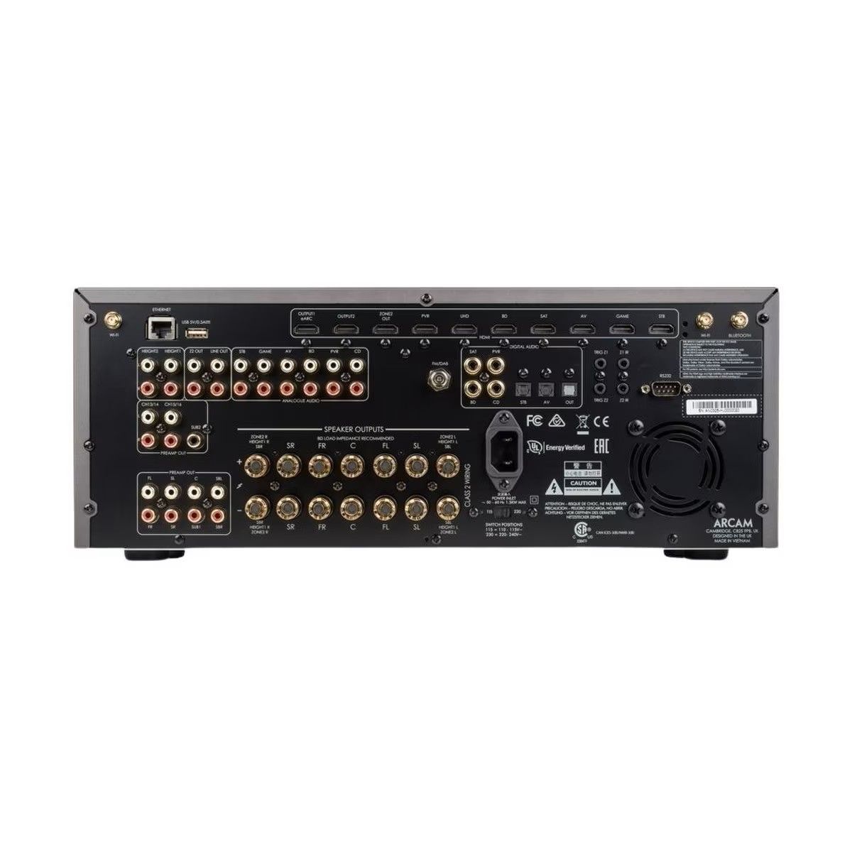 Arcam AVR31 8K 16 Channel AV Receiver