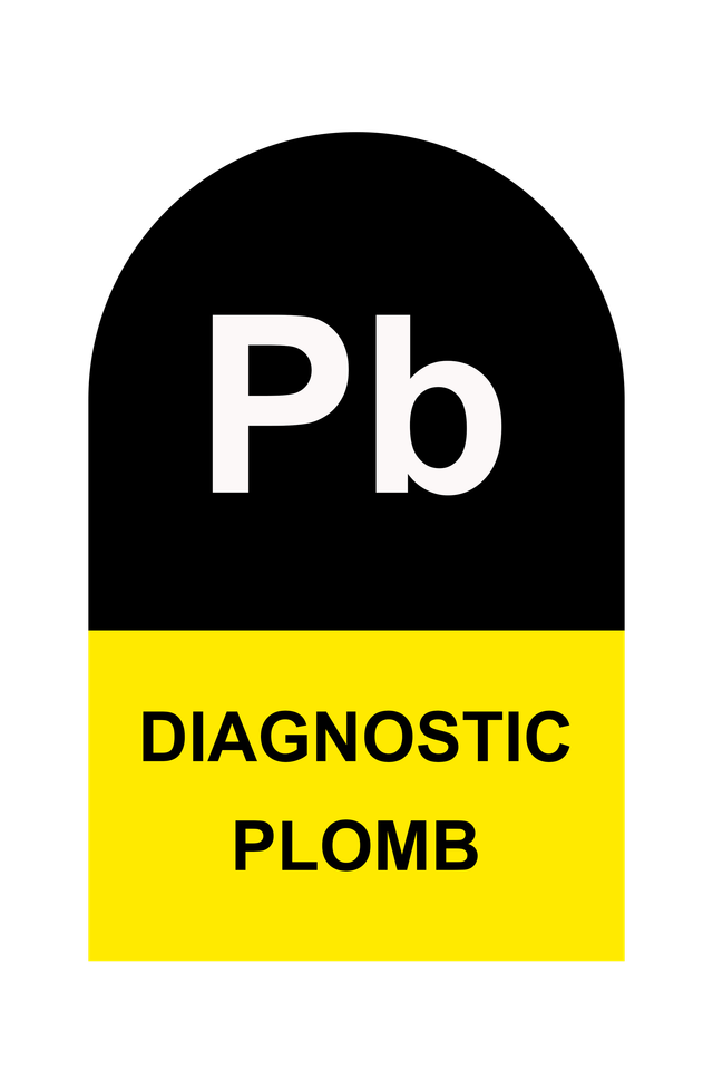 Icône diagnostic plomb