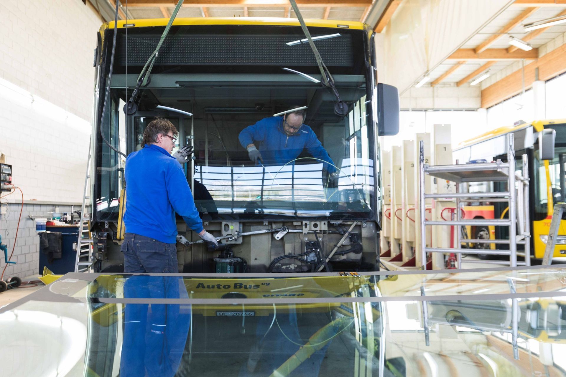 Nutzfahrzeuge - Huggel Carrosserie AG in Münchenstein BL