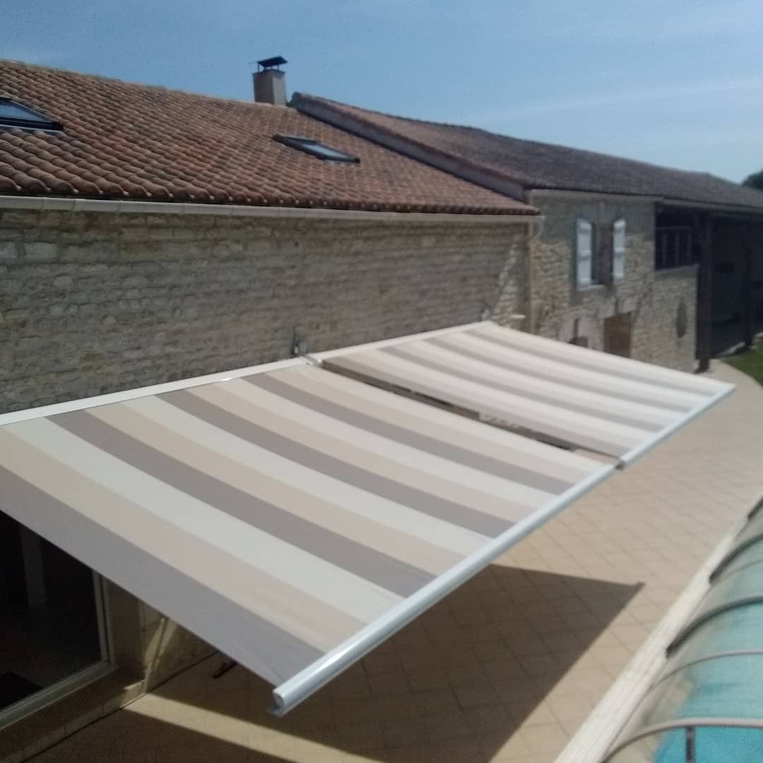 Store banne vu du dessus