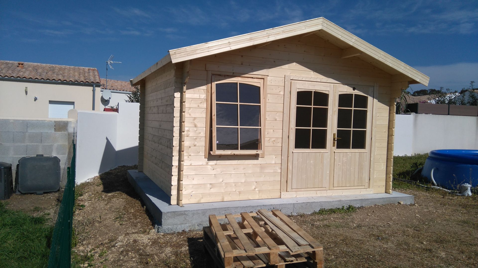 Abri de jardin en bois