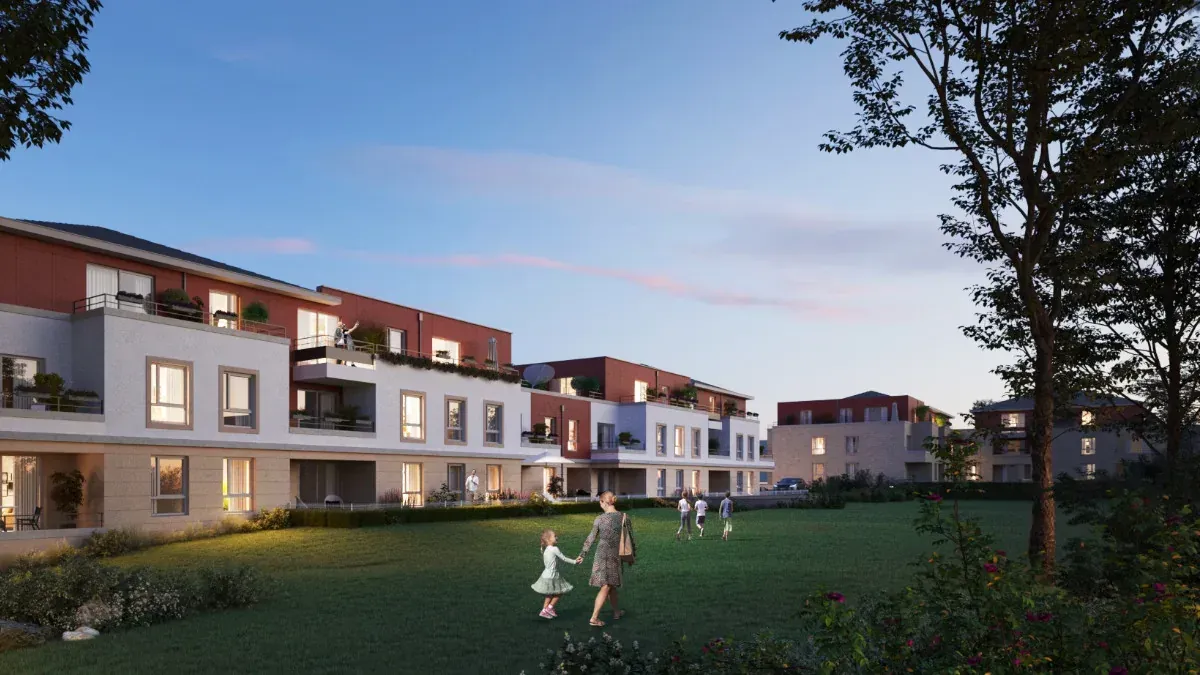 Jardin et résidences