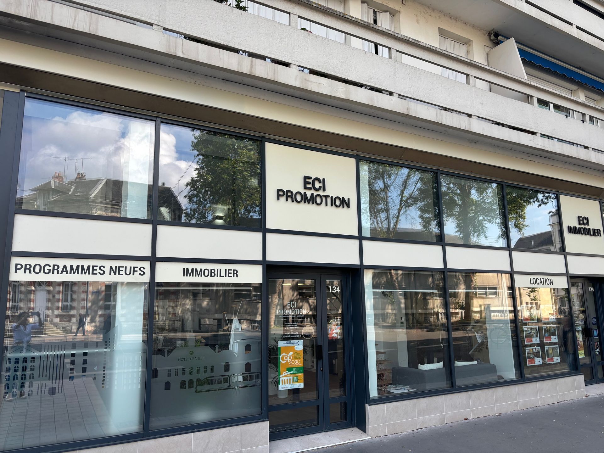 Devanture de l'entreprise ECI Promotion