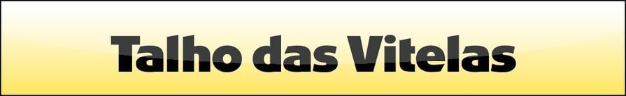 "Talho das Vitelas" text on a yellow background.