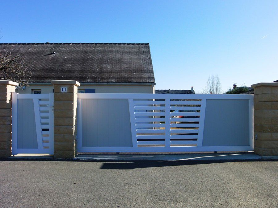 Portail PVC 1rf GT40
