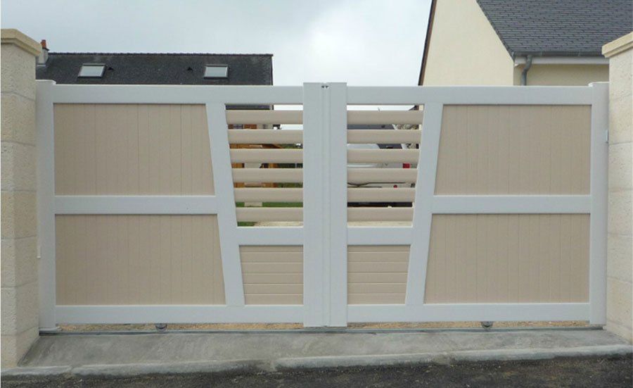 Portail PVC 4rf Alpina