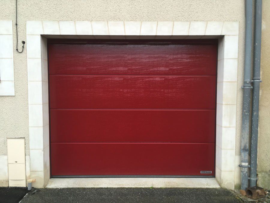 Porte de garage 3 sectionnelle plafond