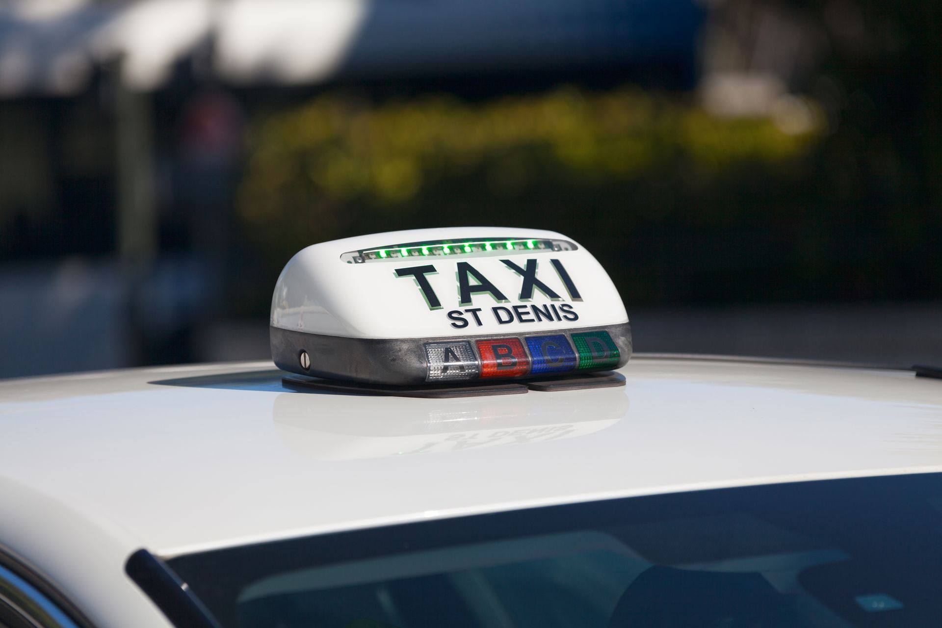 Symbole taxi Saint-Denis