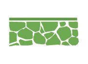 Vers la section Clôtures maçonnées Un mur en pierres.