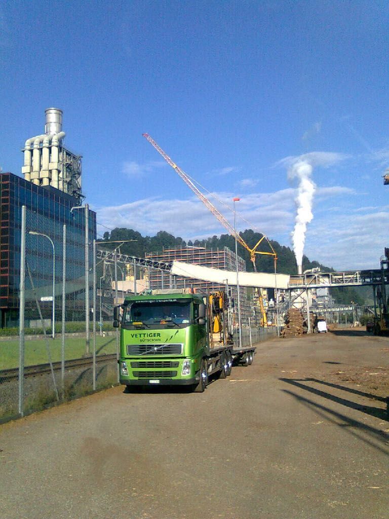 Transport- Vettiger Transport AG- Lütisburg-Station