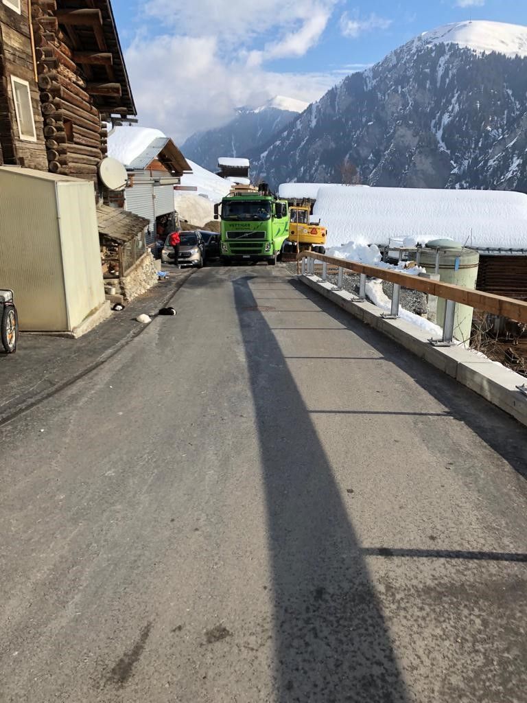 Transport Winter - Vettiger Transport AG- Lütisburg-Station