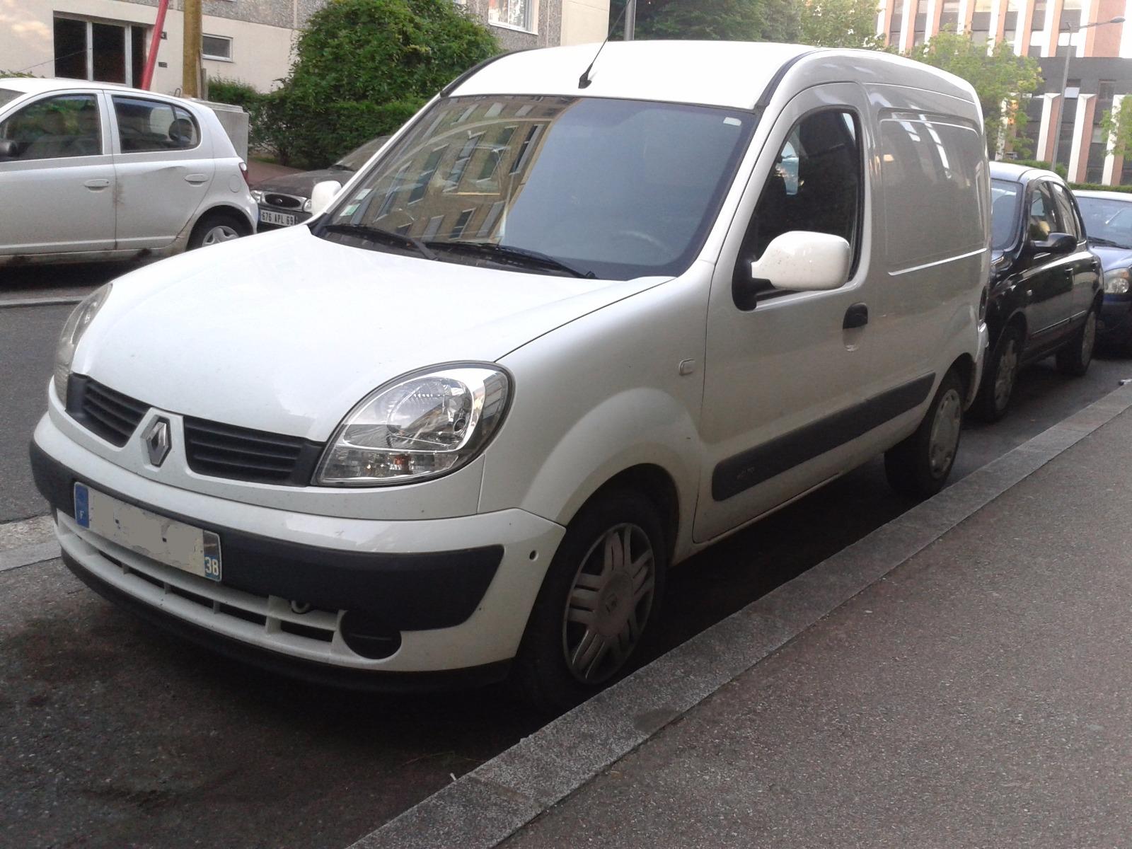 Taxi kangoo blanc