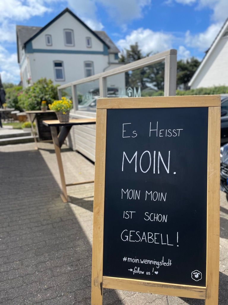 Es heißt Moin