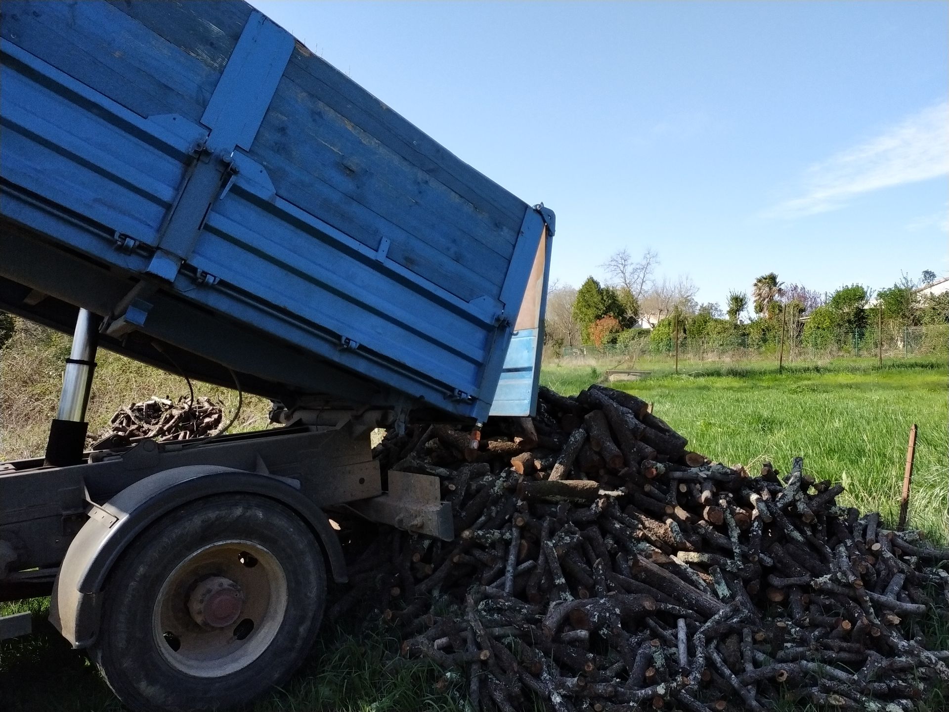 Livraison de bois