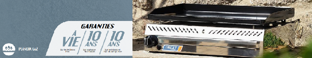 Plancha au gaz