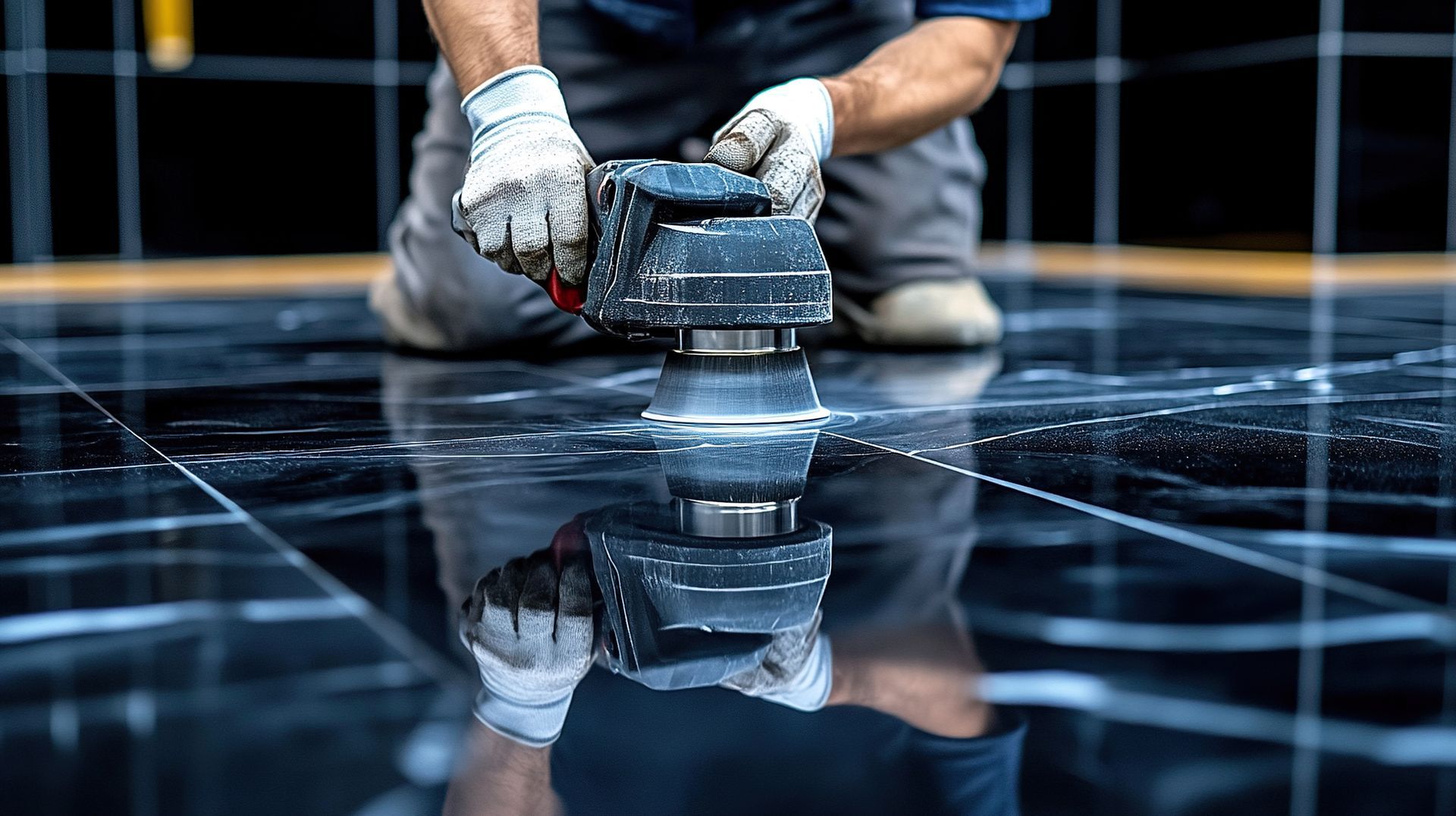 Un ponçage de marbre.