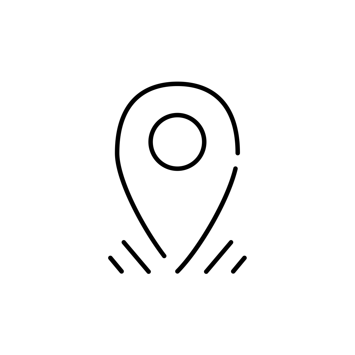 Une puce de localisation pour l'adresse du cabinet