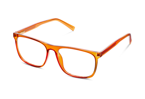 Des lunettes orange