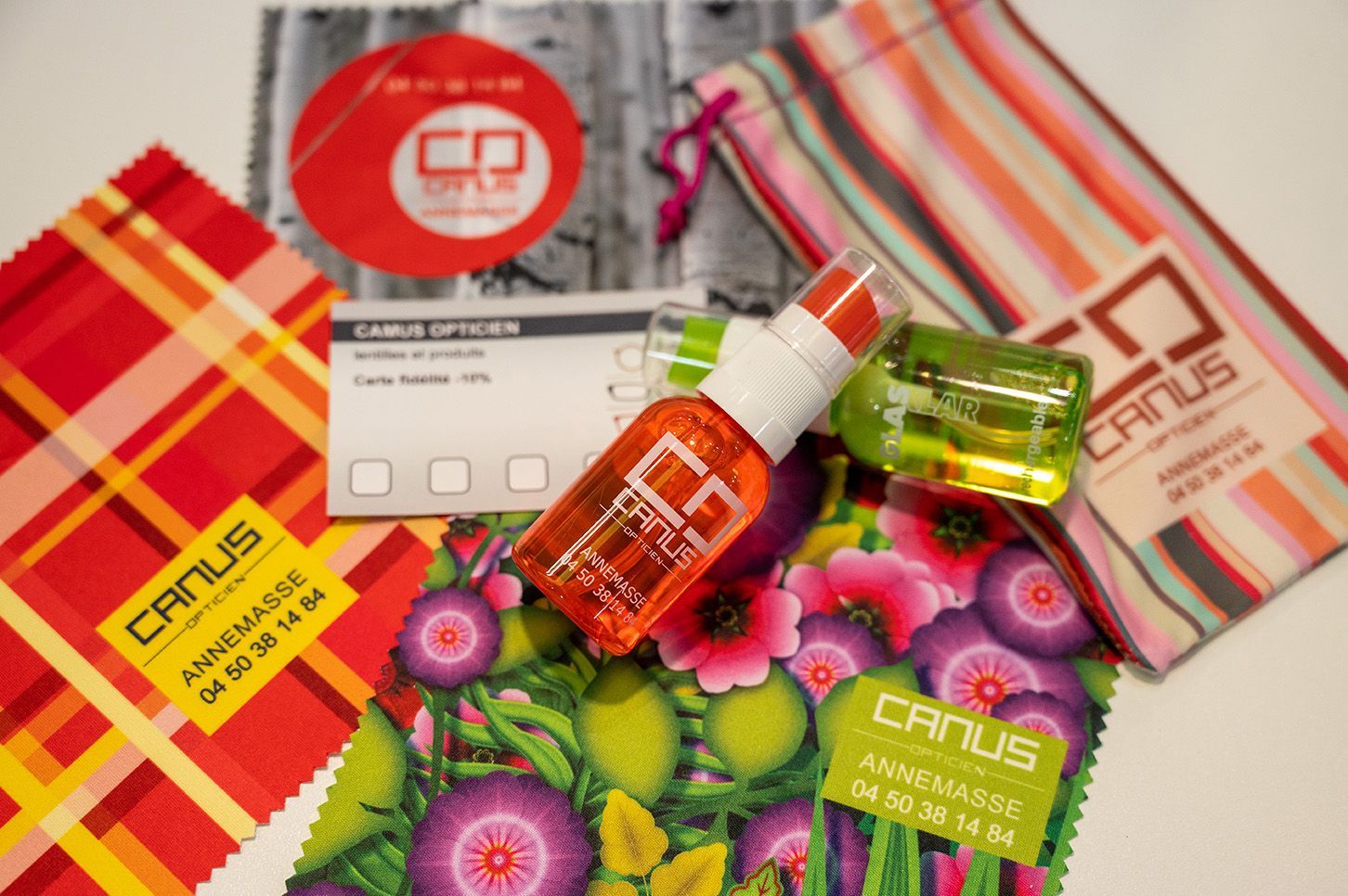 Produits d'entretien de lunettes