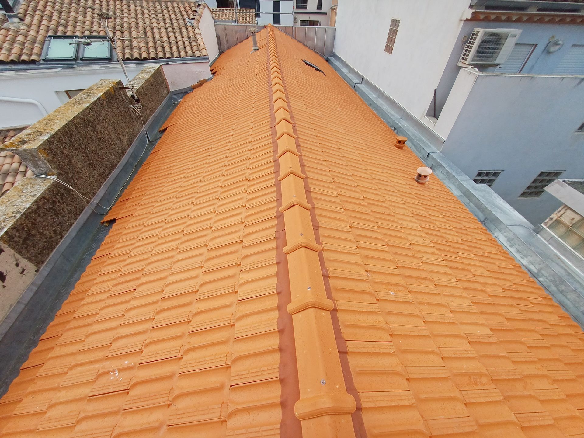 Toiture après sa rénovation