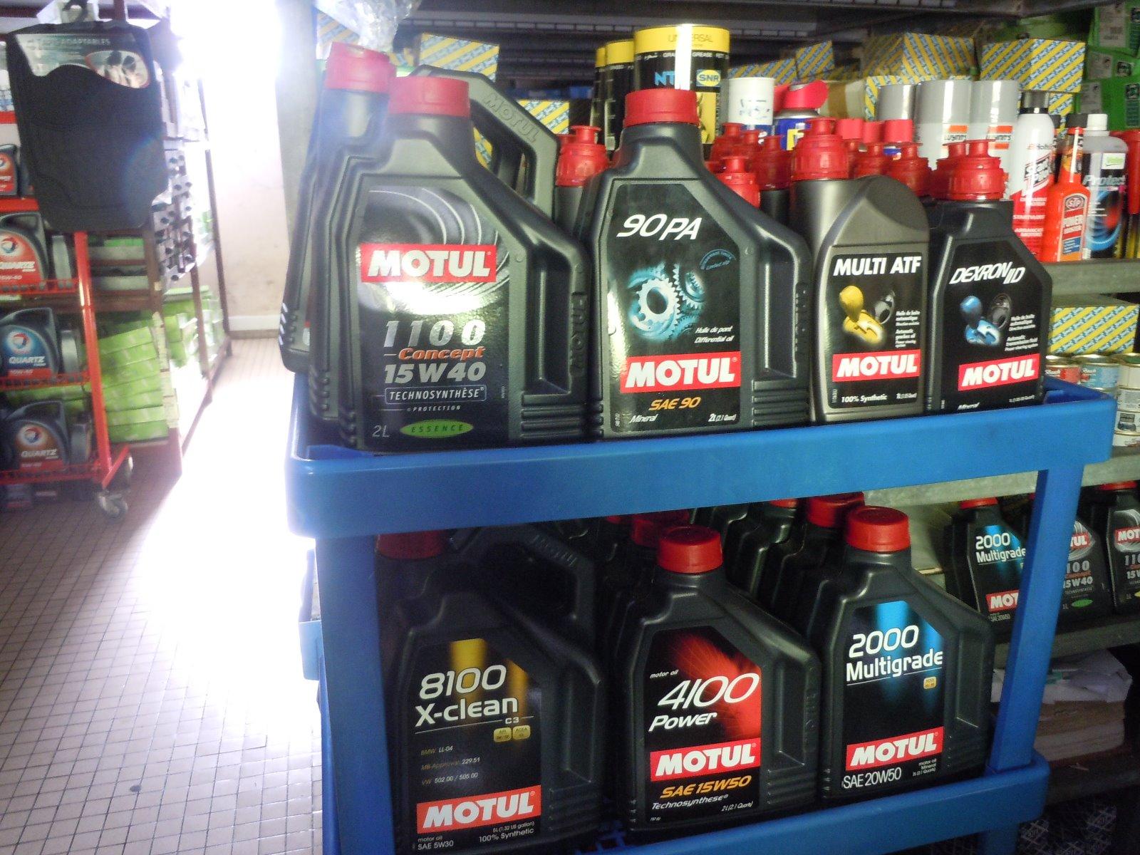 Huile moteur Motul