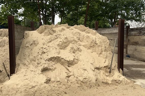 Sand von der Menn-Baustoffe GmbH