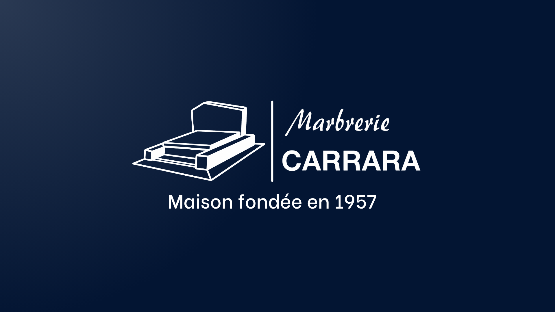 Logo Marbrerie CARRARA - maison fondée en 1957