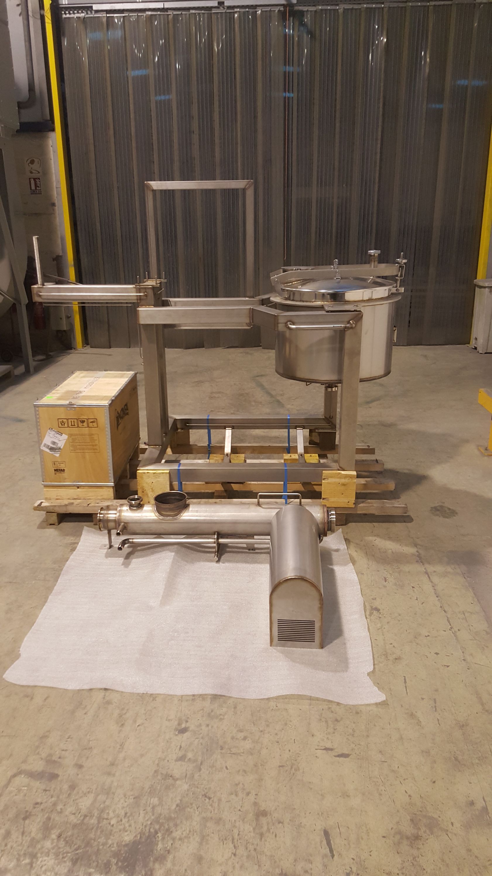 Structure avant microbillage