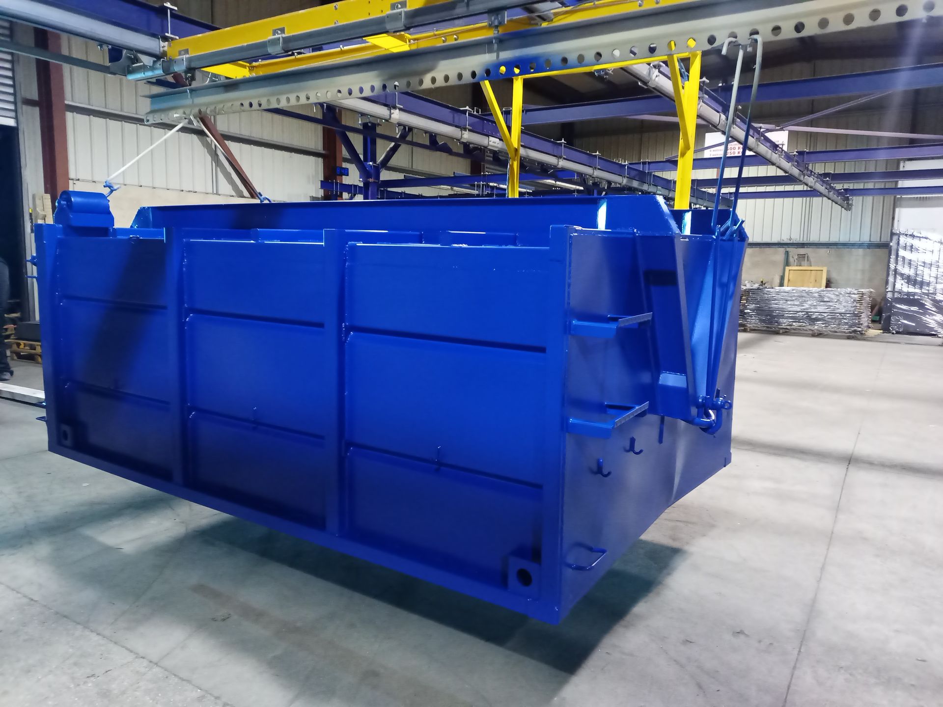 Remorque après travaux de peinture