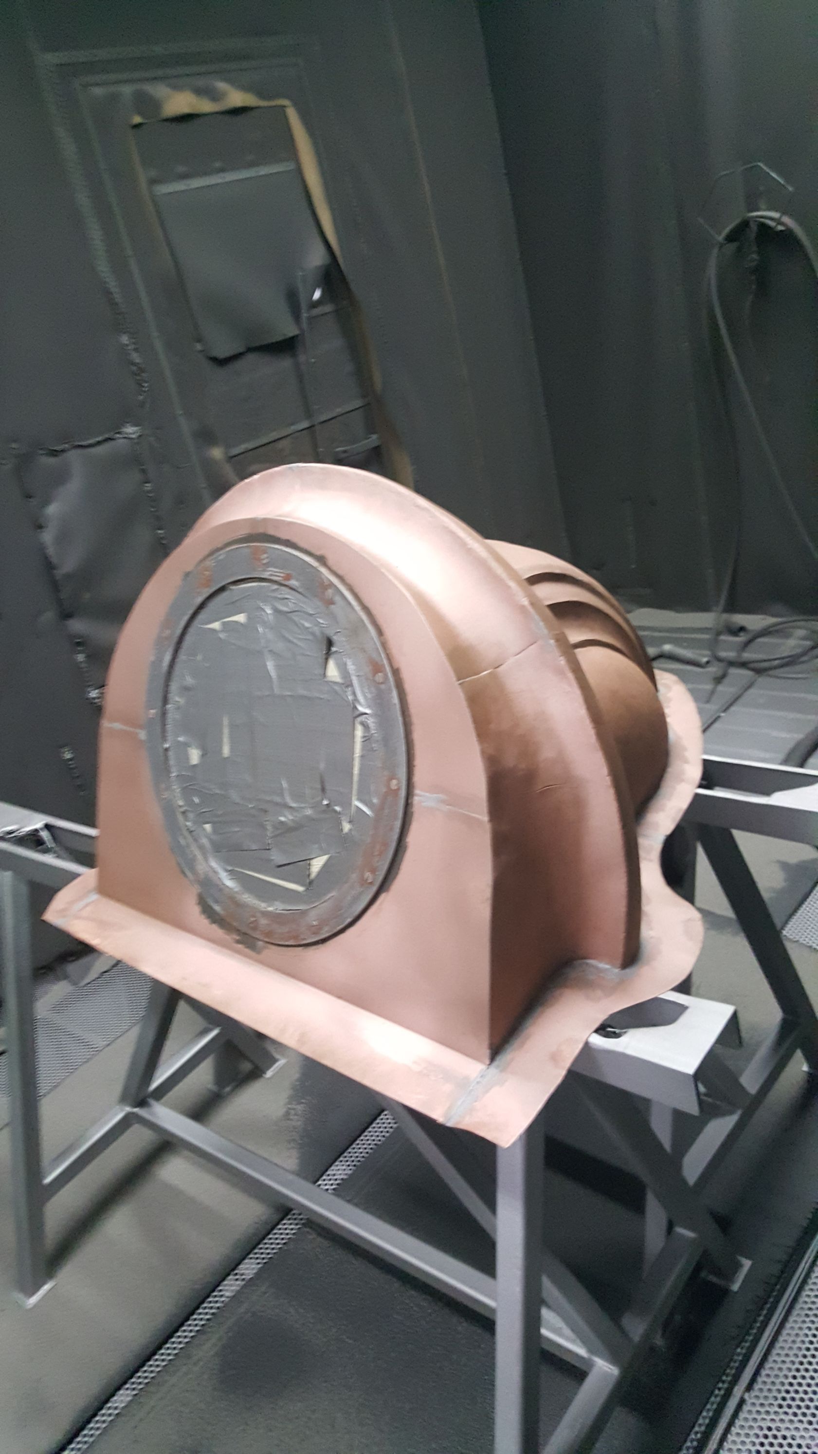 Ouvrage avec travaux de sablage