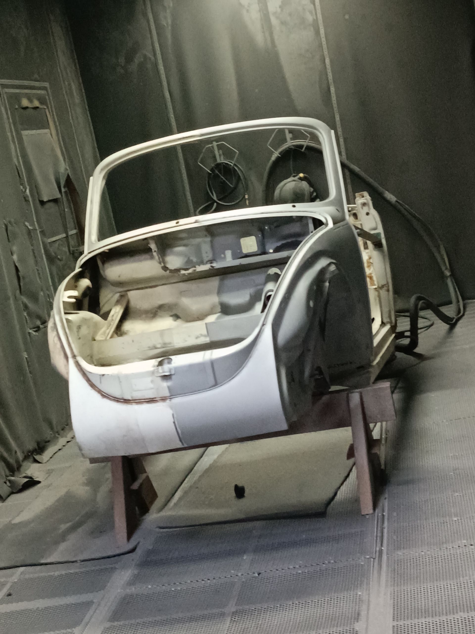 Restauration auto avec phosphatation