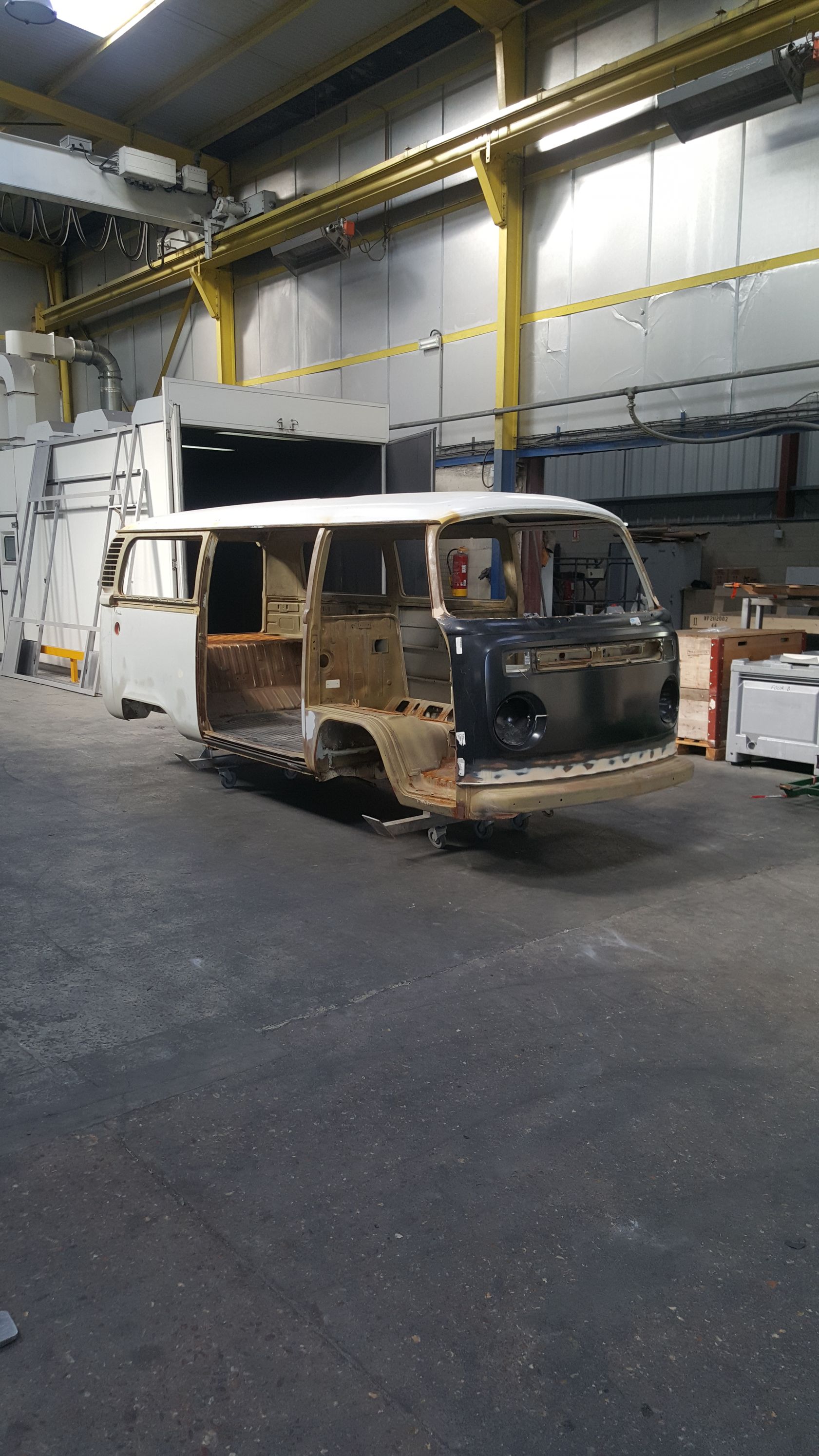 Restauration de Combi avec phosphatation