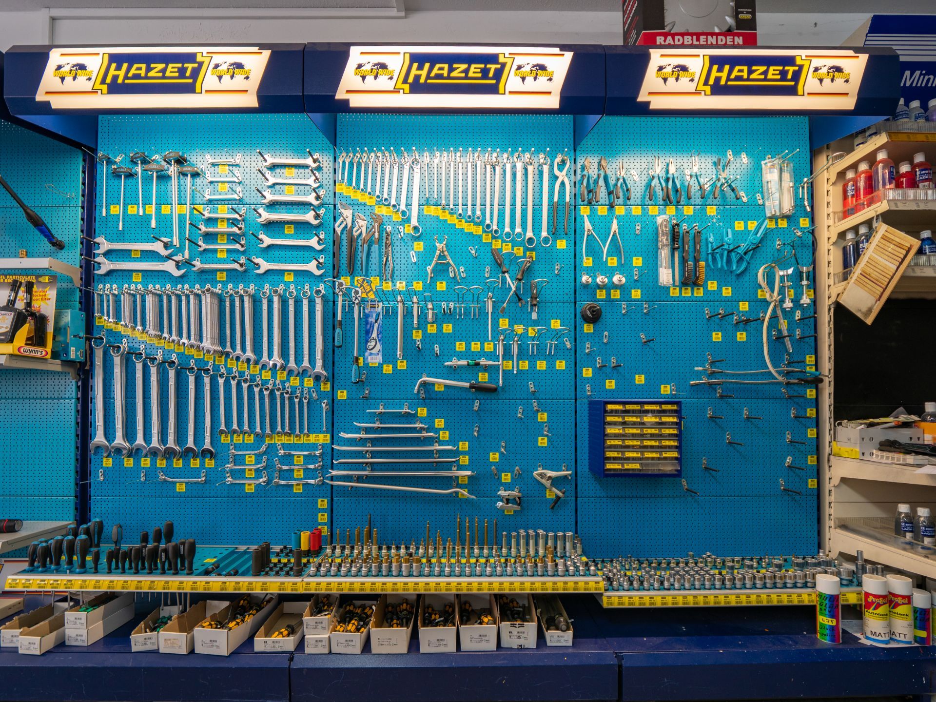 verschiedene Werkzeuge