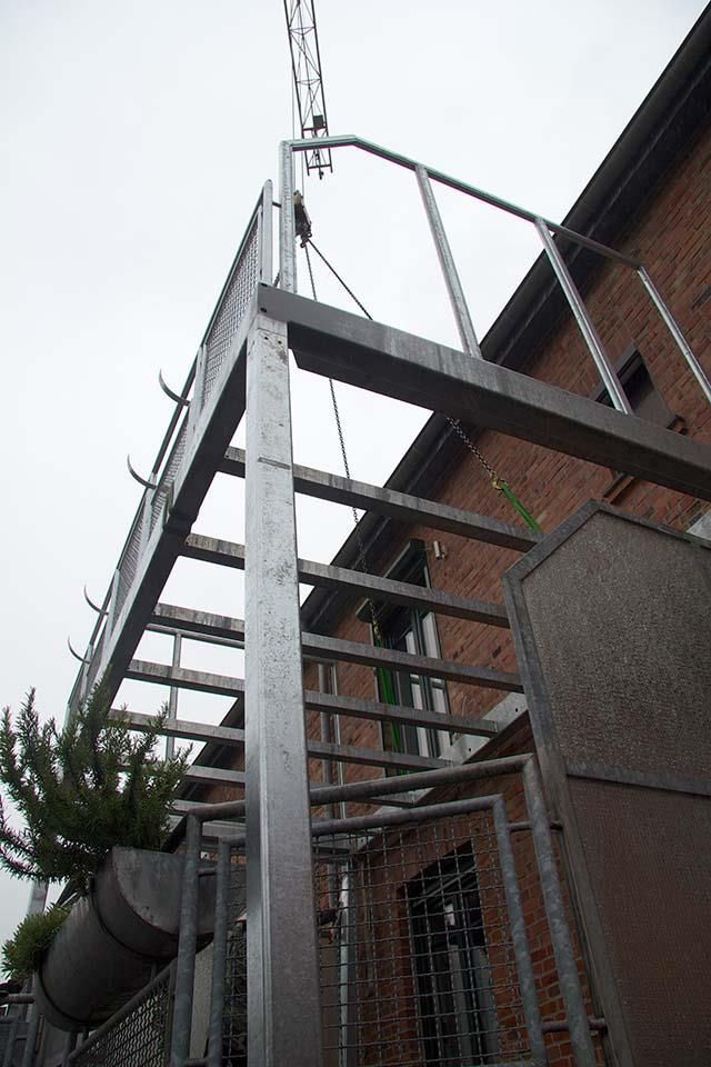 Balkon mit dopptelten Zugang