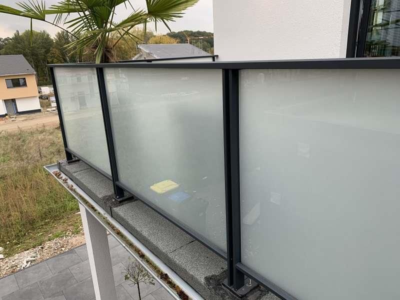 Geländer Pulverbeschichtet