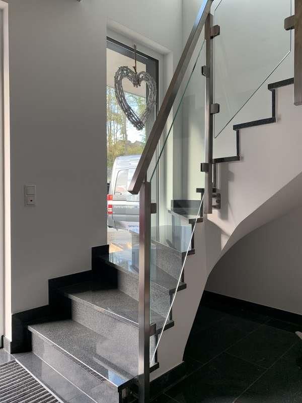 Edelstahlgeländer Innen