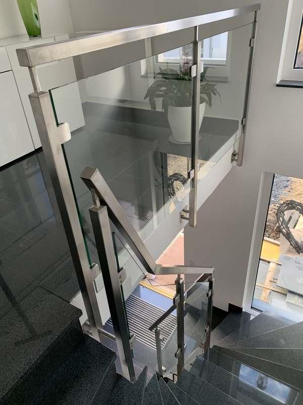 Edelstahlgeländer Innen