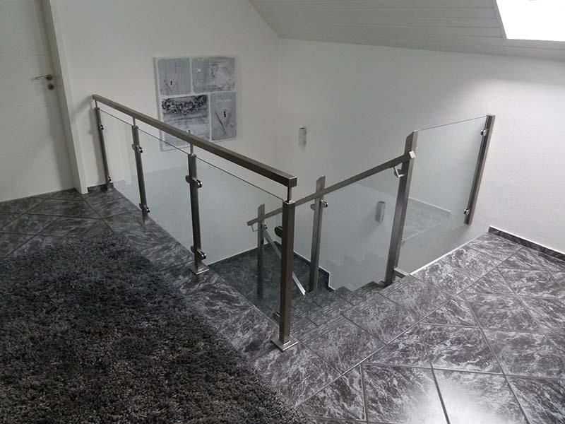 Edelstahlgeländer Innen