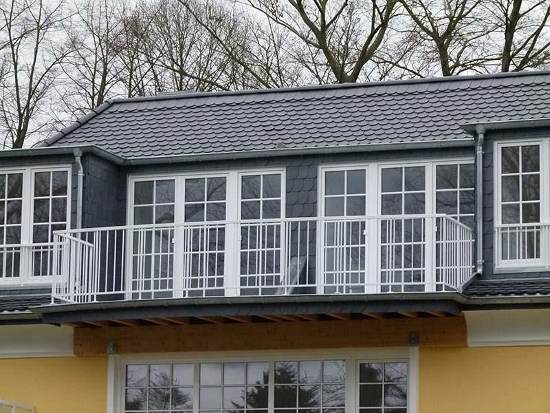 Geländer Pulverbeschichtet