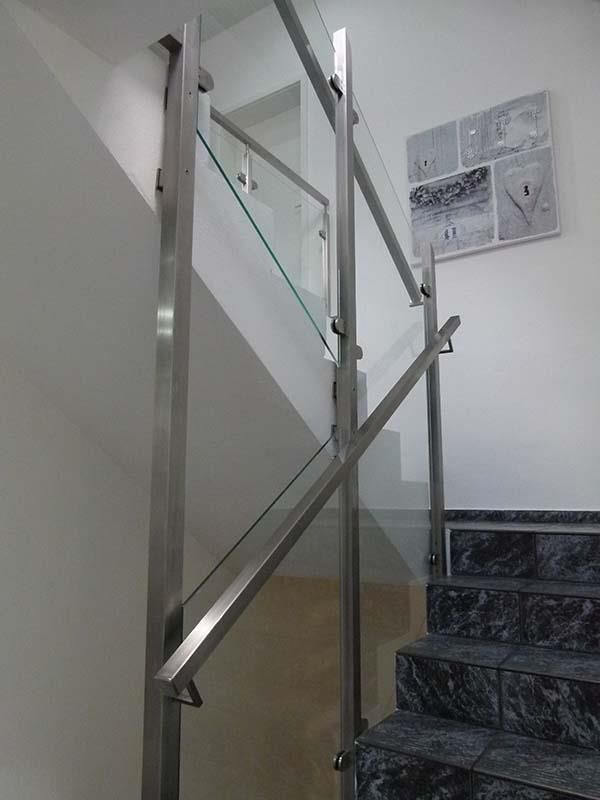 Edelstahlgeländer Innen