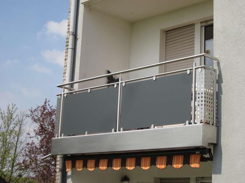 Geländer mit WPC-Trespa Füllung