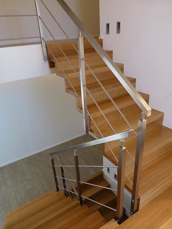 Edelstahlgeländer Innen