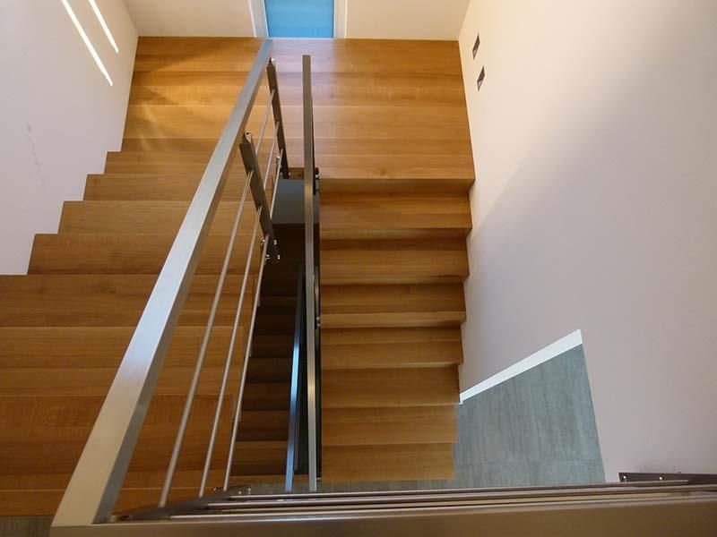 Edelstahlgeländer Innen