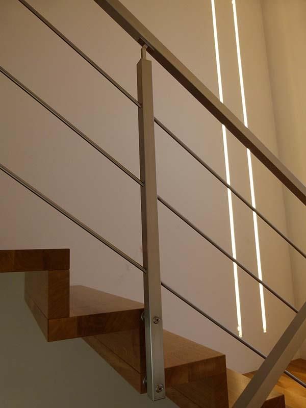 Edelstahlgeländer Innen