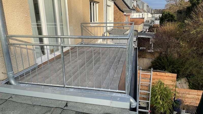 Geländer feuerverzinkt