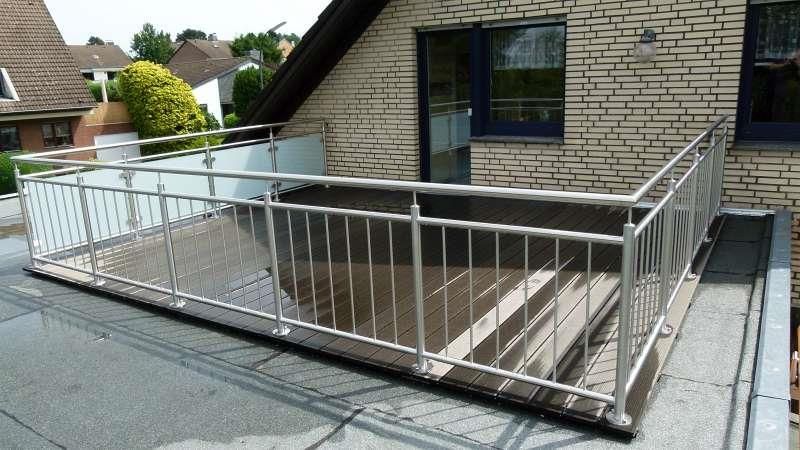 Geländer mit Stabfüllung