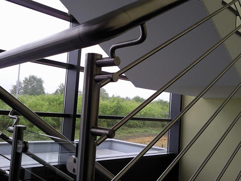 Edelstahlgeländer Innen